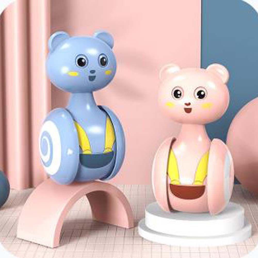 

Подарочная детская игрушка, развивающая игрушка для малышей, развивающая игрушка для раннего обучения, погремушки, детская игрушка-неваляшка синий