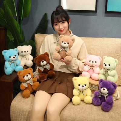Nine Colour  Bear Bear Plush Toys Stuffed Cute Bear Doll Boys&Girls Valentine's Gift Kids Baby Birthday Gift