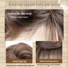 Big Wave Women's Long Curly Wig - Natural Look, Middle Part, Autumn/Winter Style