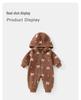 DUUDUU Baby Buitenkleding Verdikte Jumpsuit voor Herfst/Winter 2025