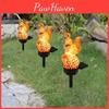 Shape Inground Garden Light Squirrel Solar Intelligent Light Control Yard Decoration Great Visibility Colorfast Waterproof Lawn Sidewalk Landscape