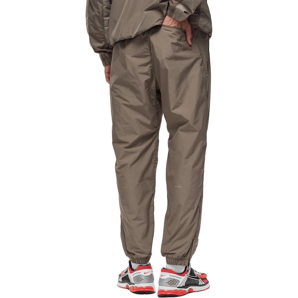 Nike Solid Color Elastic Waist Mid Rise Loose Casual Pants Men Bottoms Brown FN7668-040