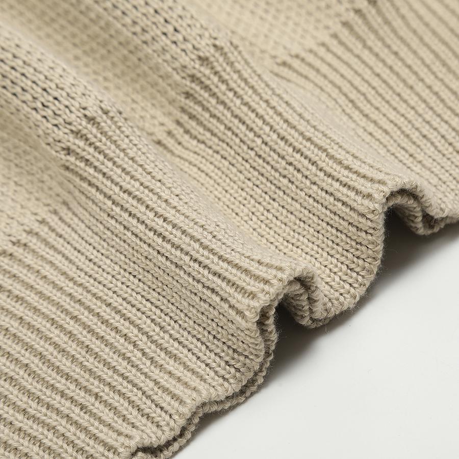 Essentials Podzimní novinka plus velikosti Vysoce kvalitní pletený svetr