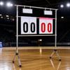 Flip Scoreboard with Stand High-Visibility Tally Display Tripod Base