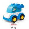 Versatile Engineering Car Toy: Suitable with LEGO Large Bricks, Encourages Creativity and Learning In Children, Ideal for Small Gifts.