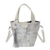 Stylish And Trendy Women's 2024 Summer Pu Bucket Shoulder Bag With Inner Pouch