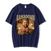 RAMADOWN MEME Funny Graphic Tshirts Men Clothing Fashion Humor Short Sleeves T Shirts Harajuku Cotton Casual Oversized Tshirt