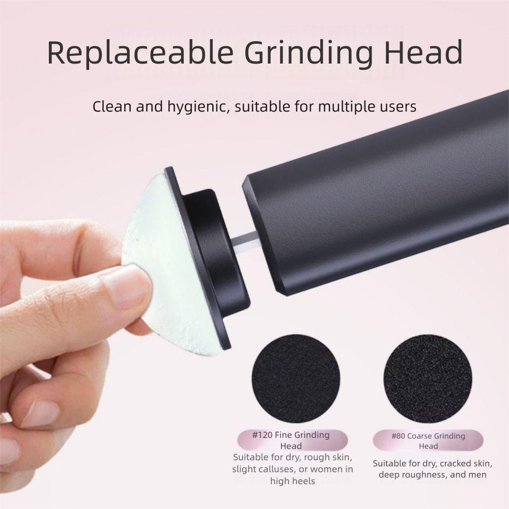 Screen Display Automatic Callus Remover 6-Speed Foot Care File Electric Foot Grinder  Leg Heels