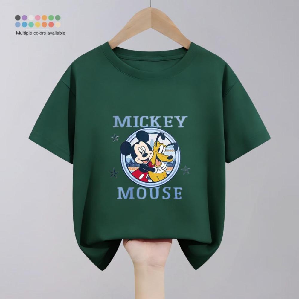 Cartoon Short Sleeved T-shirt Top for Children's Clothing