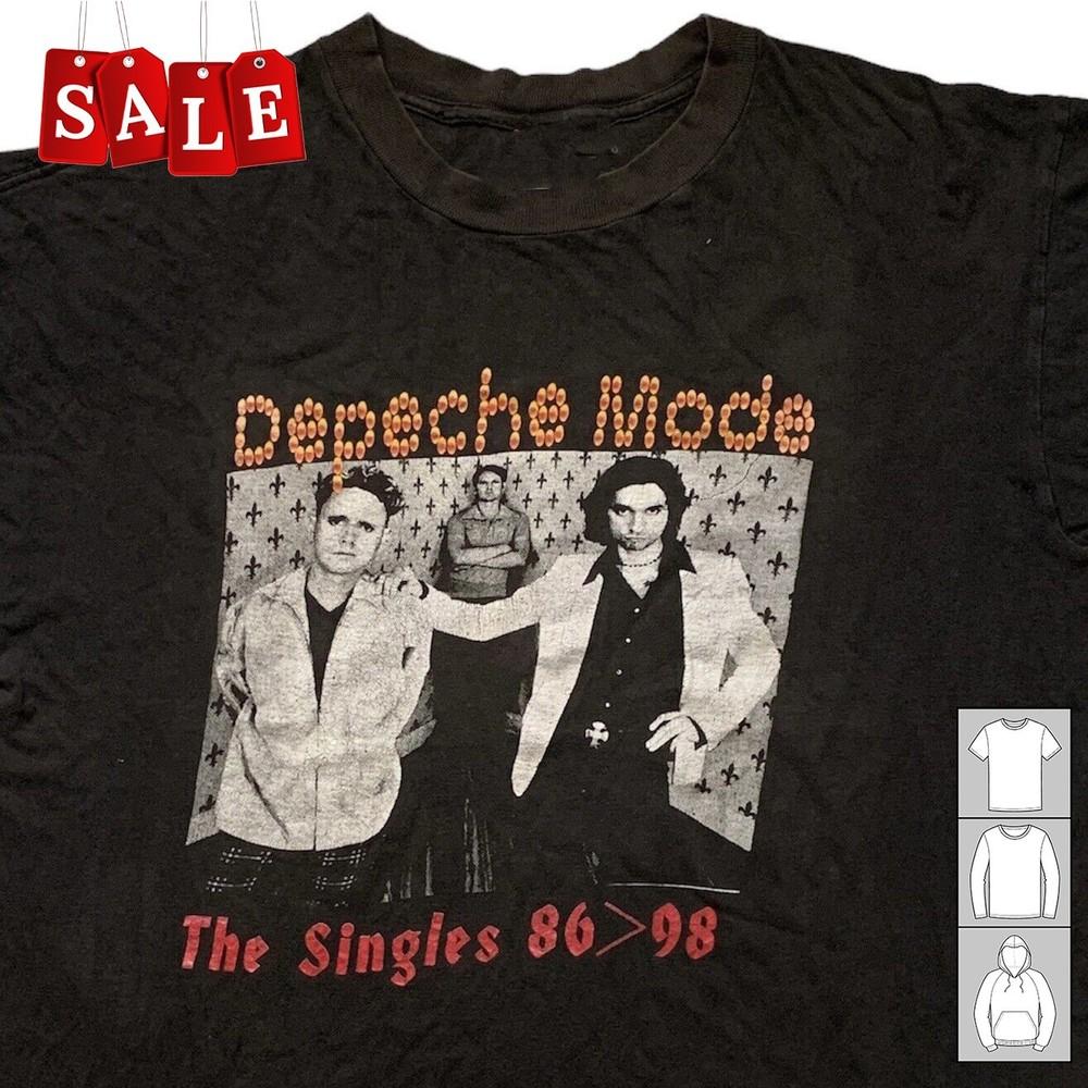 New Depeche Mode The Singles Gift For Fans Black All Size TShirt LL554 Unisex T-Shirt XXXL