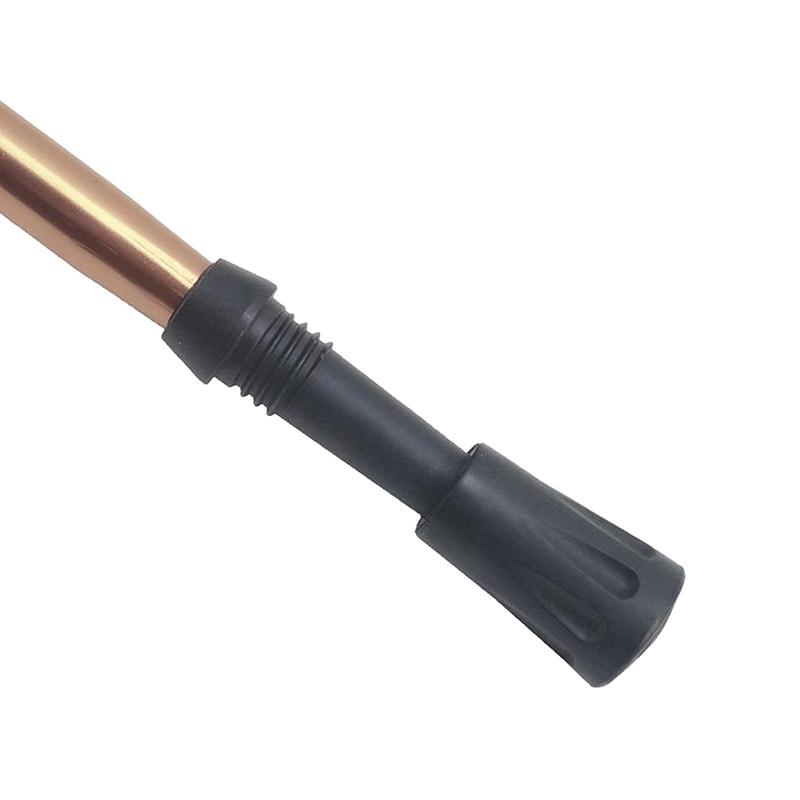 6 Pieces Anti-Slip Hiking Poles, Protective Cap, Walking Stick Tip Bottom Pads Climbing Protective Covers Plastic Foot Covers