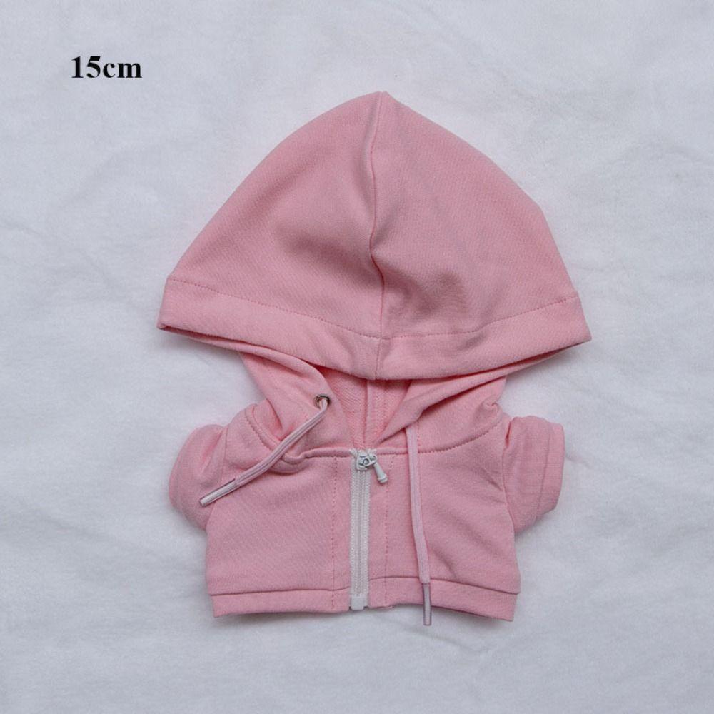 Kids Toys Sweatshirt Outfits Cute Fashion Clothes Handmade Hoodies  for 10/15cm Cotton Dolls