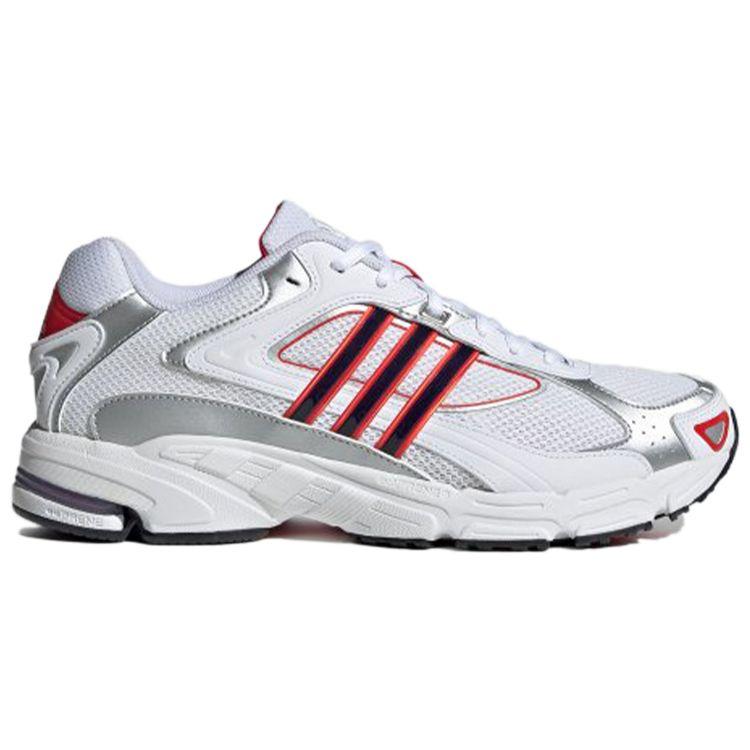 Adidas Originals Retro Casual Breathable Fabric Low-Top Marathon Running Shoes Unisex Sneaker White Red GX2506