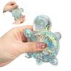 Squishy Turtle Fidget Toy Small Glitter Turtle Squeeze Toy Cute Animal Anti Stress Fidget Splat Decompressions Vent Squeeze Toy
