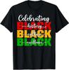 T-Shirt zur Feier des Black History Month für Afroamerikanerinnen und Afroamerikaner