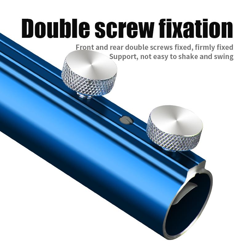Stainless Steel Fishing Rod Holder 180° Adjustment Fishing Bracket Multifunctional Fishing Supply Ground Insert Holder