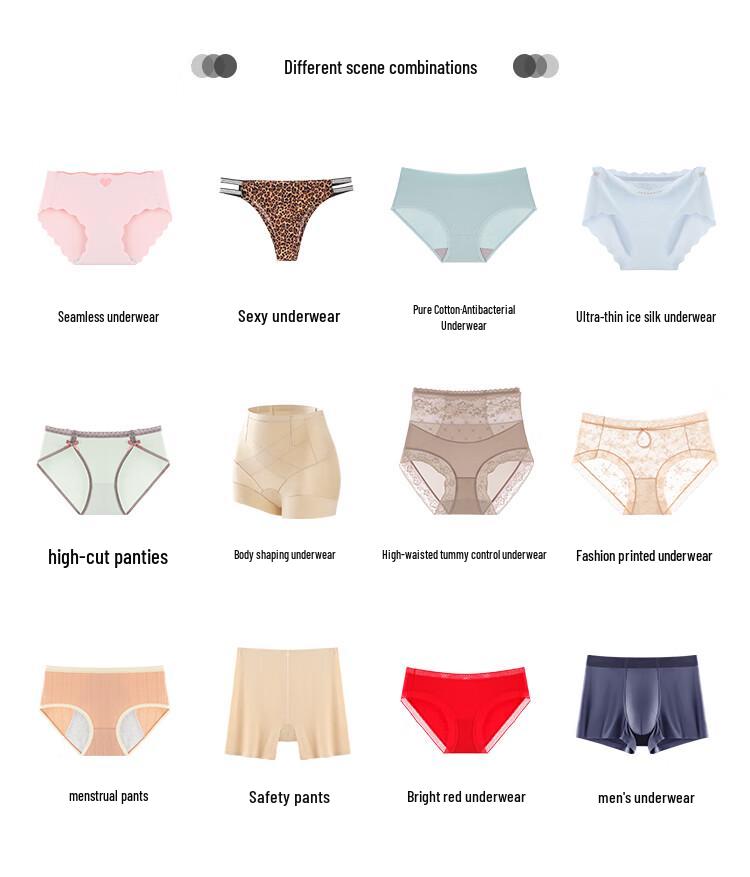 Women's Silk-Blend Lace Briefs - 3 Pack