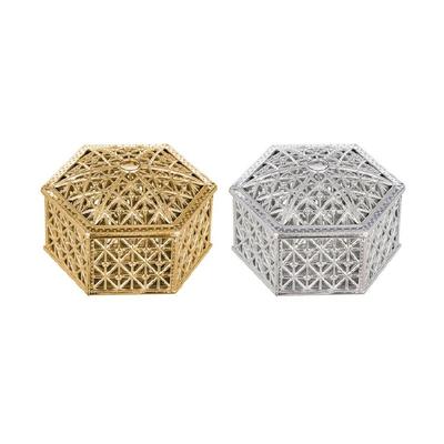 12pcs Dessert Container Hollow Storage Boxes for Party Favors Fillable Wedding Candy Organizers Chocolate Holder