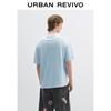 T-shirt à manches courtes UR pour homme avec design de collier dégradé