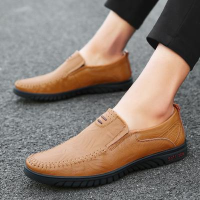 Mode 2024 Herbst Winter Herren Leder Loafers Handgefertigt Fahrschuhe Männlich Lässige Italienische Luxus Loafer Schuhe Marke Mokassins für Herren