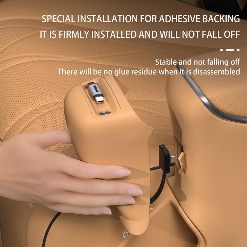 For DENZA D9 2025 2025 Fast Charging Docking Station Storage of the Charging Cable for the Second-row Seats Interior Accessories