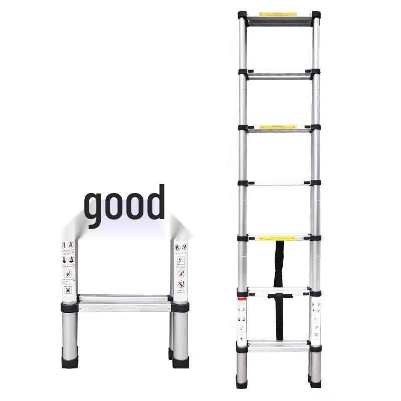 Jieanda JAD 5m Aluminum Telescopic Double-Sided Ladder