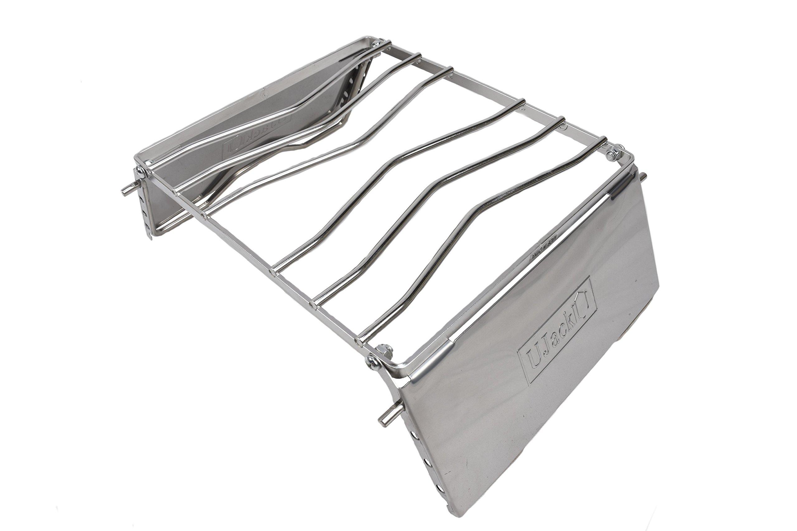 

UJack Trivet Multi-Cooker Stand with Wind Shield Grill Stand