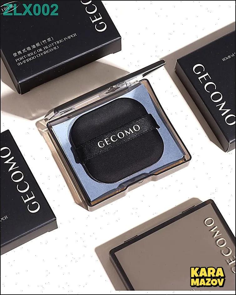Oil Absorbing Sheets with Mirror and Puff, Portable Face Blotting Papers for Oily Skin