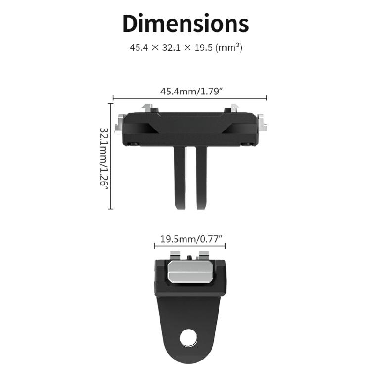 Magnetic Quick Release Mount ABS Plastic Camera Holder For Ace/Ace Pro
