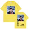 Singer Cris Mj Music Album Poster Graphic T Shirts Fashion Pop Music Short Sleeve Tshirt Mens Womens Casual Cotton Tshirts