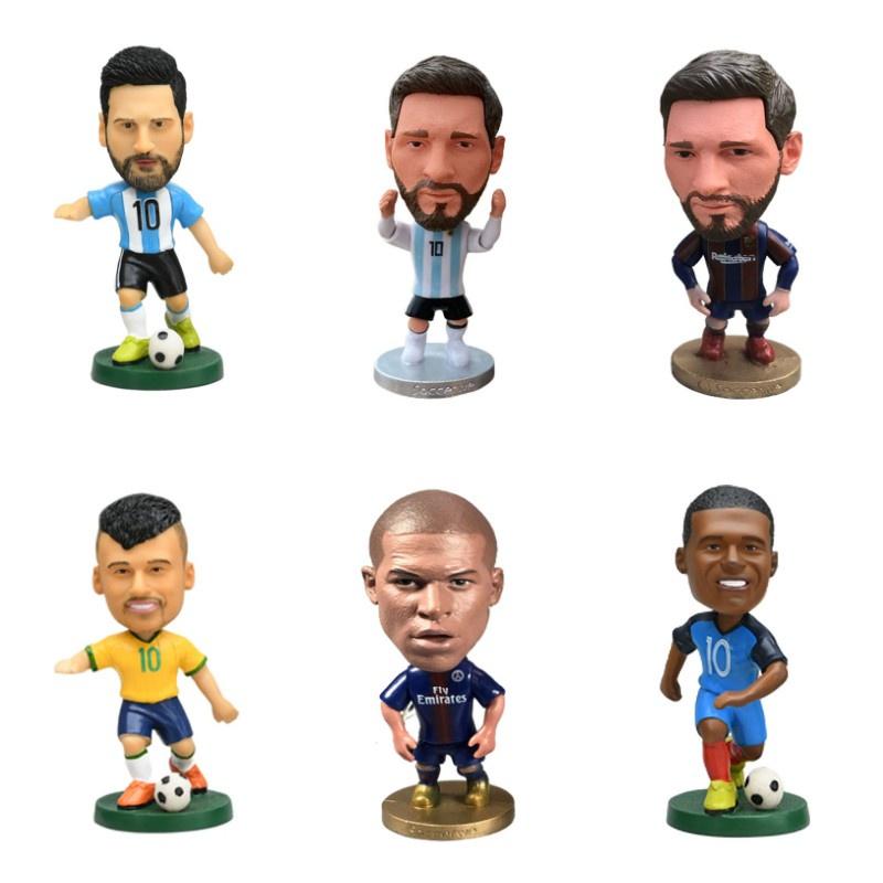 Messi Kylian Mbappé Collectible Action Figures Perfect Xmas Gift