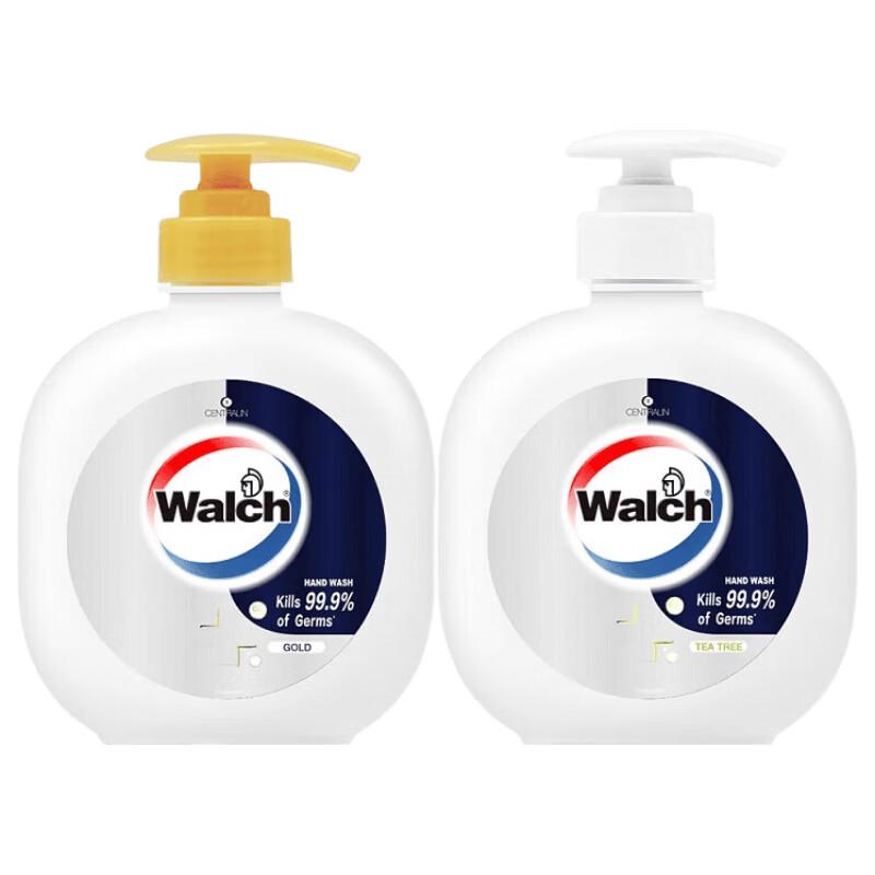 Walch Antibacterial Hand Soap Duo - Classic Gold & Fresh Tea Tree