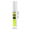 6PCS LED Fishing Float Lights Luminous Red Green Fishing Floats 4*0.5cm Cylindrical Fishing Glow Sticks Saltwater Fishing