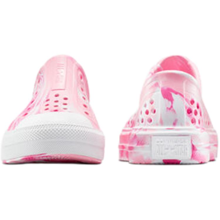 Converse Chuck Taylor All Star Play Lite CX Low PS Tie-Dye - Chaos Fuchsia Kids Sneakers Pink White A11808C