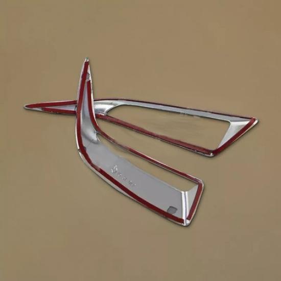 Chrome Rear Fog Light Lamp Cover Mould Trims For Lexus RX 2016- Accessories