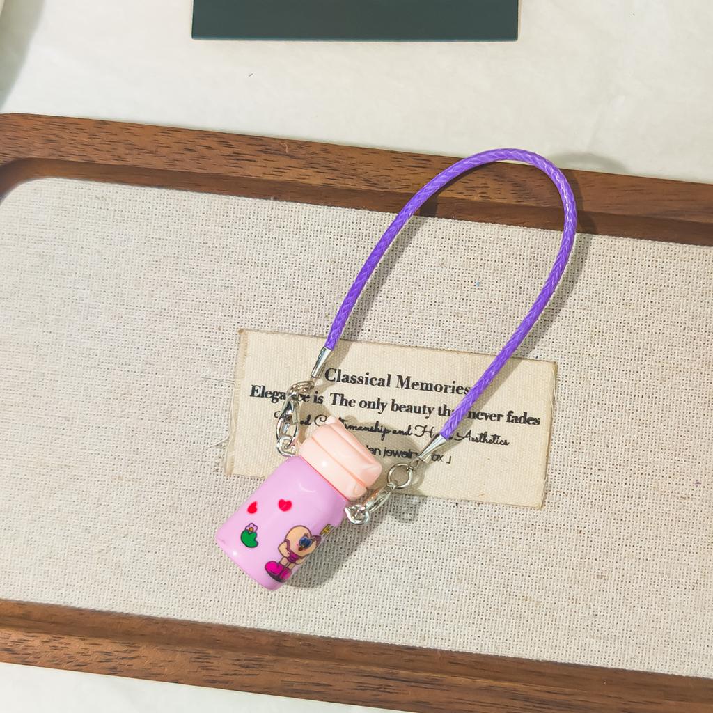 Cup Pendant - Small Plush Keychain Accessory for Backpack, Purse, and Bag