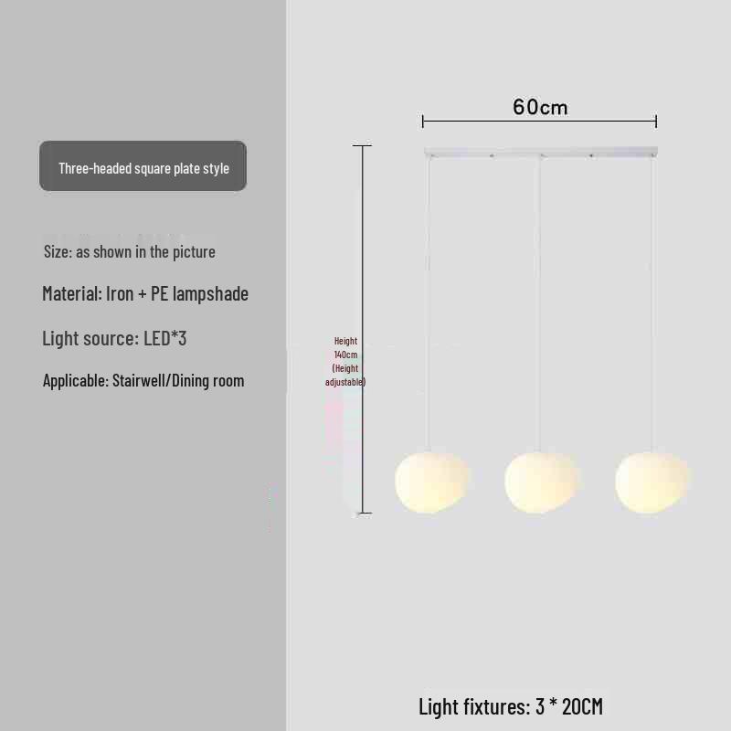Milky White Round Pendant Lamp for Nail Salons, Cafes, Children's Clothing Stores, and Weddings