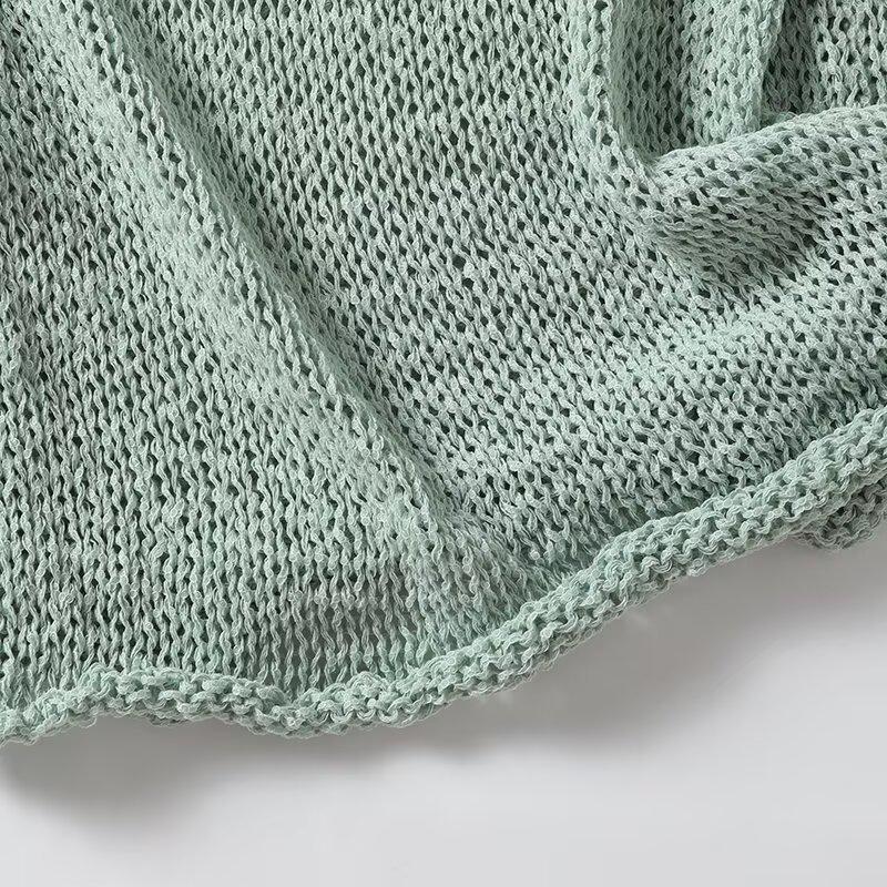 2025 Spring Women's Casual Round Neck Knit Vest - Simple, Versatile