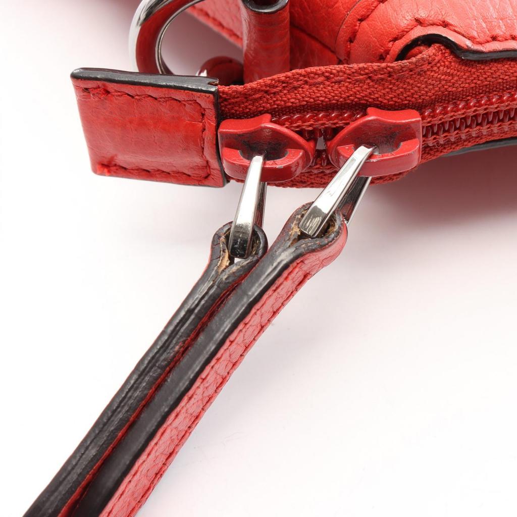 Used GUCCI Interlocking G 2WAY Tote Bag 341503 leather Red Used Women