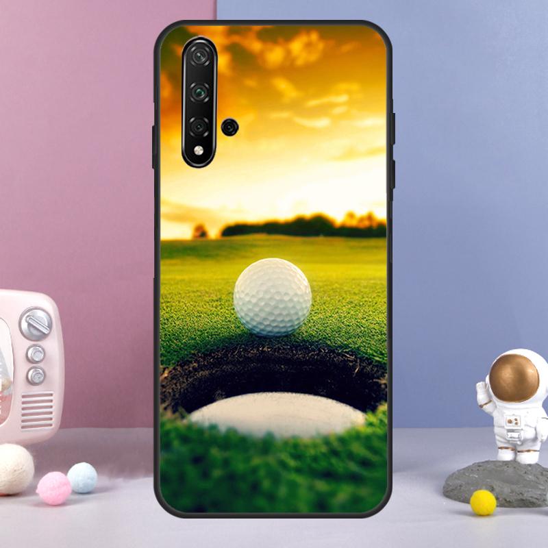 

Sport Golf Ball For Huawei Nova 5T 9 10 SE 7i 8i 11i 12i Y73 Y90 Y70 Y72 Y61 Y91 Y60 P20 P30 P40 Lite Case Huawei P30 Lite