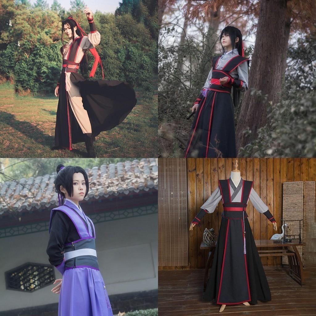 Wuxian Wei Cosplay Jiangcheng Costume Grandmaster Of Demonic Cultivation Cosplay