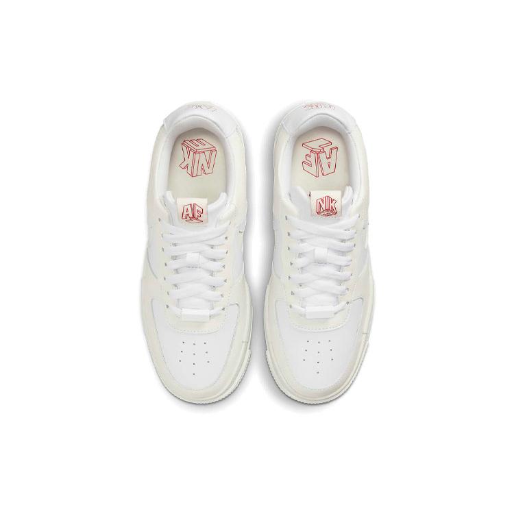 New Nike Air Force 1 Pixel Summit White Cream Women's CK6649-105