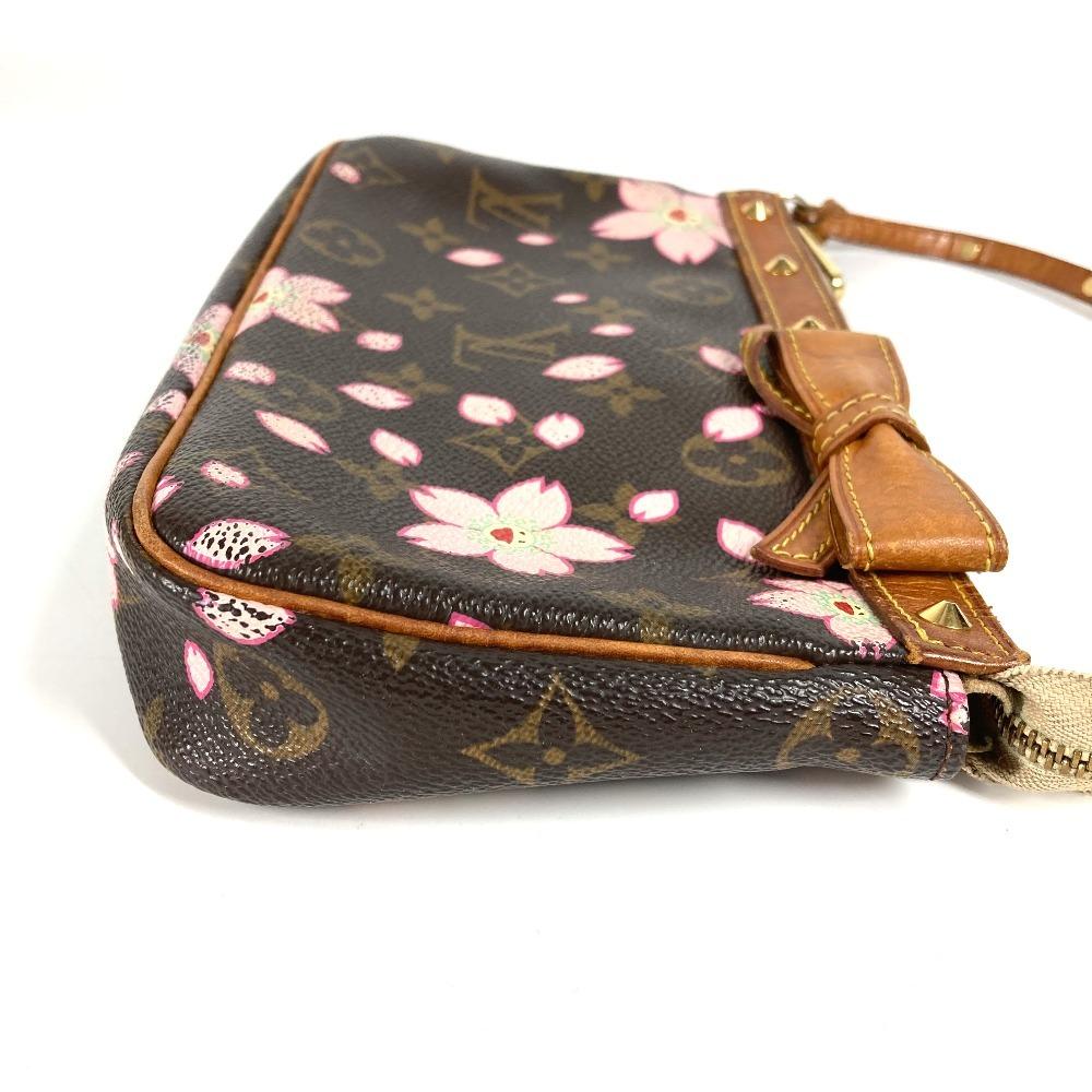 Louis Vuitton M92006 Monogram Cherry PochetteAccessoires Mini Hand Bag Pouch