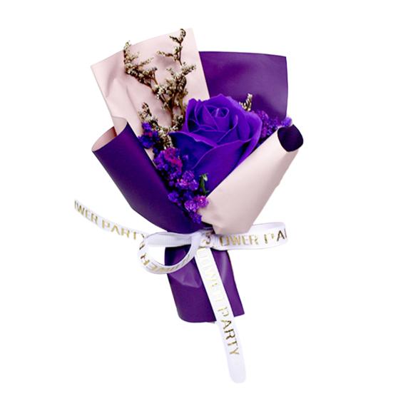 Mini Aromatherapy Soap Rose Bouquet Scented Artificial Flower Arrangement Christmas Wedding Birthday Valentine's Day Gifts for Women Mom Wife Best