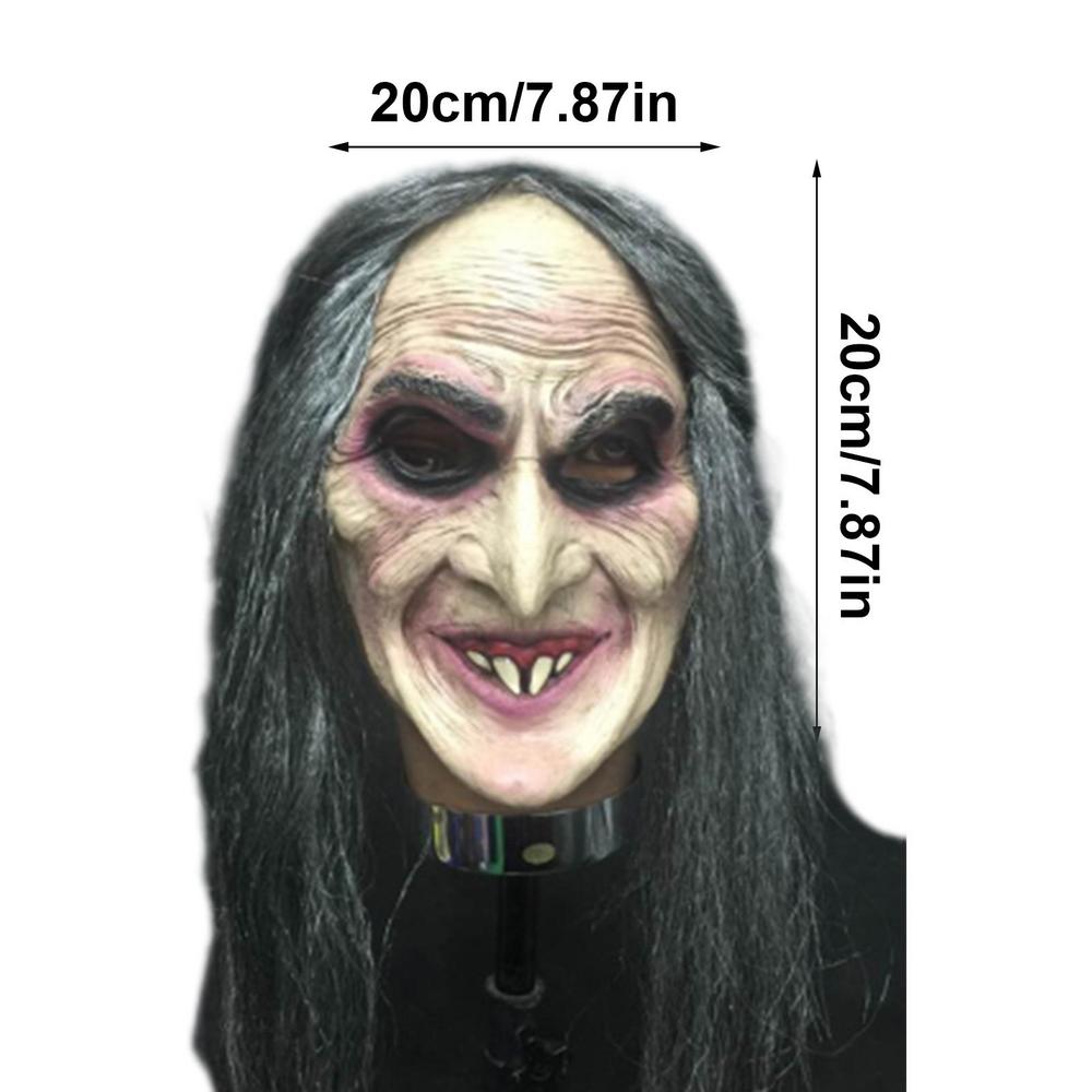 Gruselige Requisiten Spoof Horror Horror Maske Maskenball Zombie Masken Halloween Dekoration Halloween Gesichtsabdeckung Leichtes Trickspielzeug