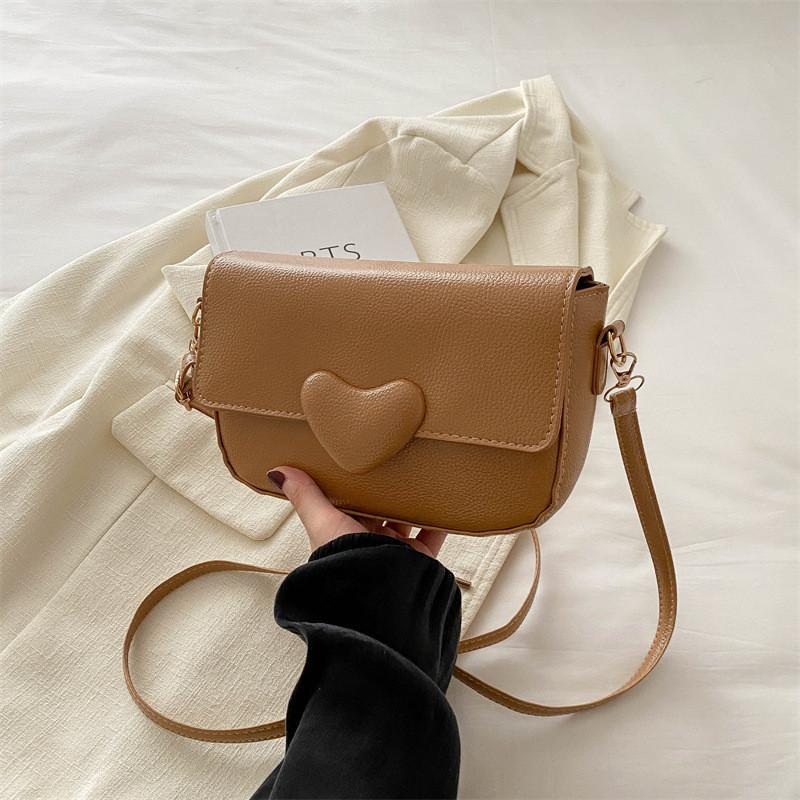Chic Pu Leather Small Crossbody Bag For Women In Trendy Summer Colors Elegant Design