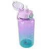 Sports Water Bottle 1000ml Leakage Proof Detachable Straw Portable Water Cup with Handle Shoulder Strap for Students