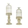 Creativity Retro Bird Cage Candle Holder Ornament Ironwork Candlestick Photography Wedding Restaurant Props Home Decor