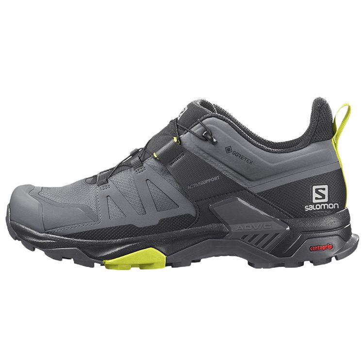 SALOMON X Ultra 4 Gore-Tex Comfortable Durable Low-Top Outdoor Shoes Men Shoes Black 416229