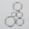 Hot Webbing  Pet Collar Bag Parts Sewing Accessories  O Ring Metal Buckle